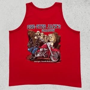 Vintage Sturgis Motorcycle Saloon Graphic Tank
